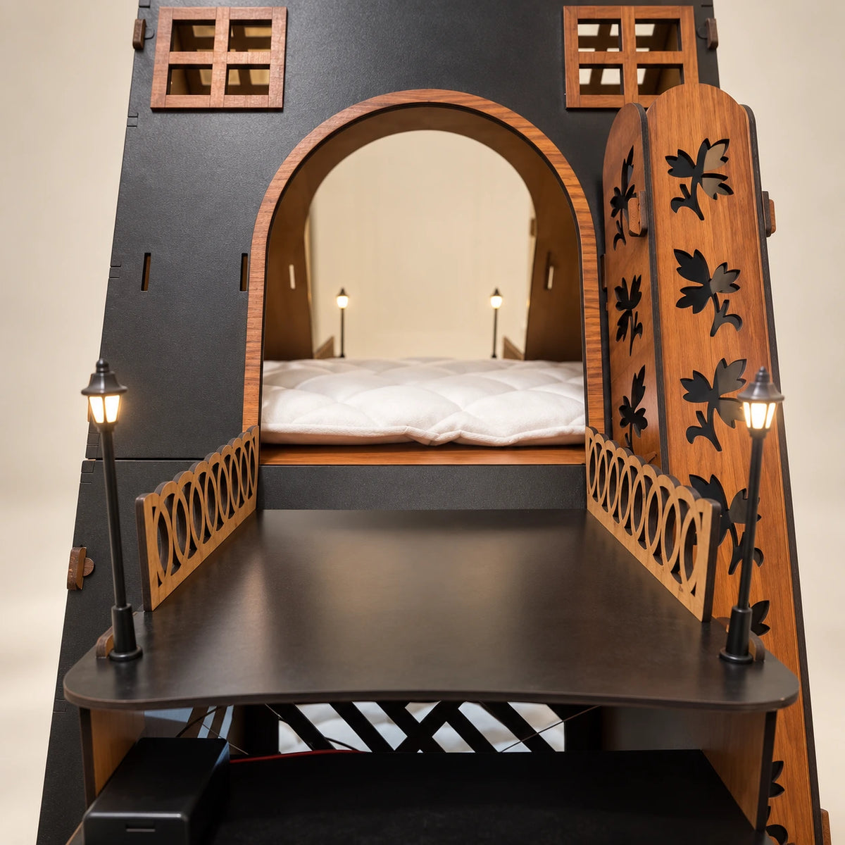 Wooden Cat Mansion
